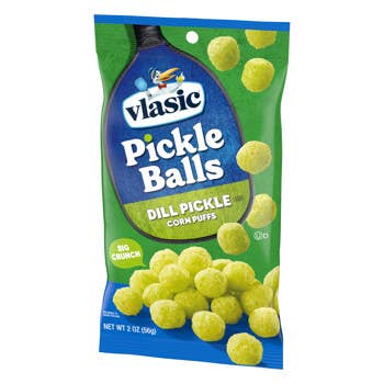 VLASIC DILL PICKLE CORN PUFF SNACKS